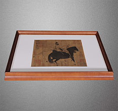 陇西书画装裱配框服务案例